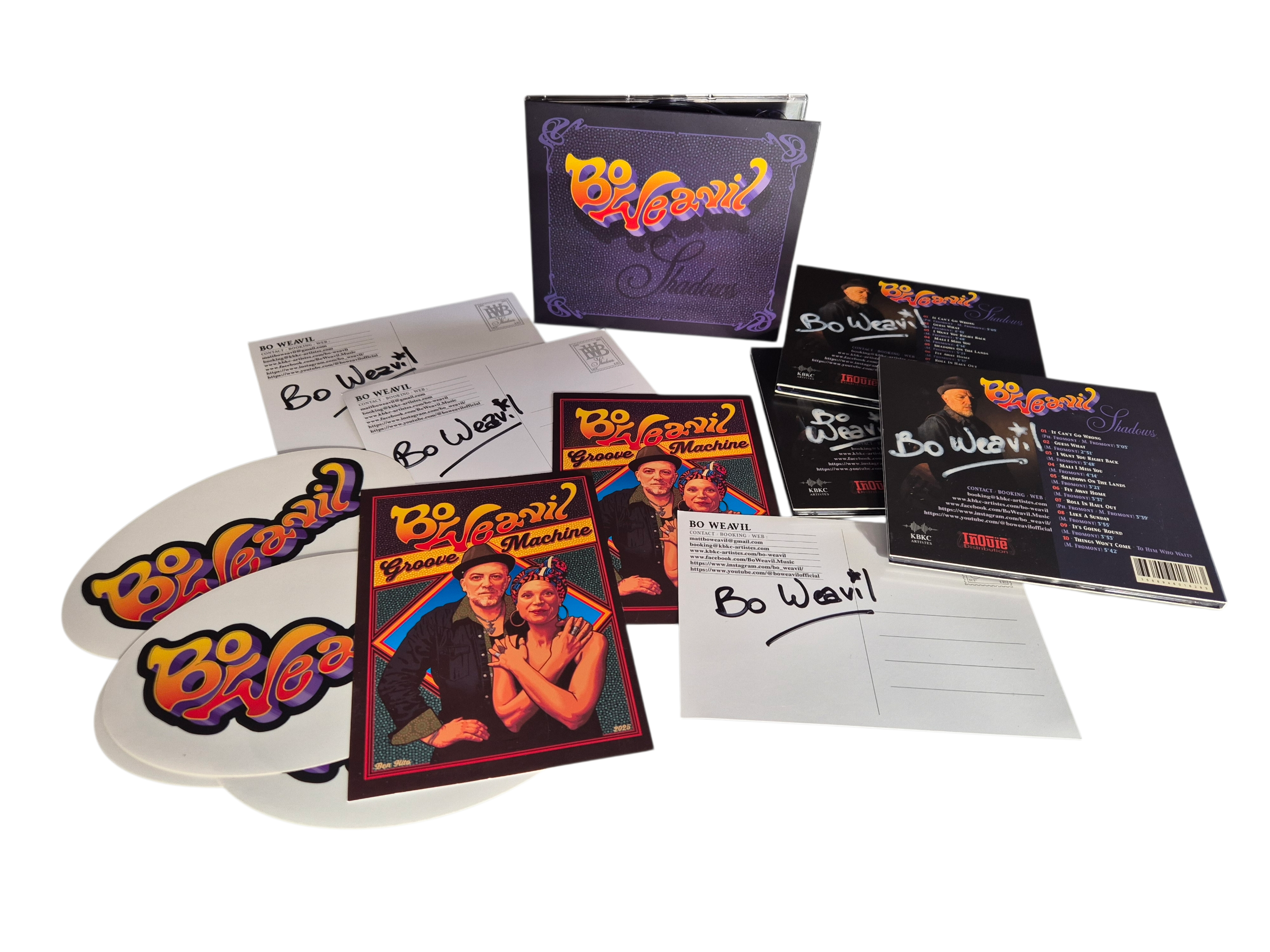 Gagnez un album dédicacé par Bo Weavil