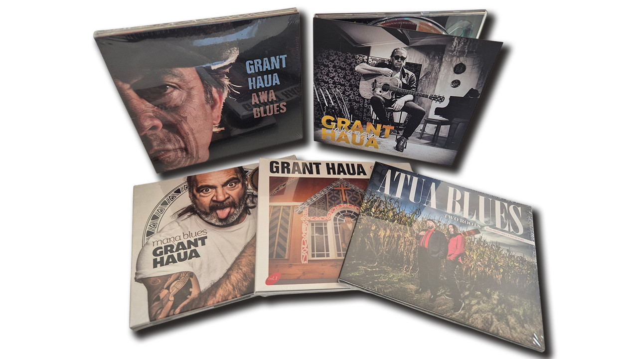 Gagnez la discographie complète de Grant Haua chez Dixiefrog !